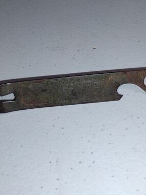 Vintage 1930s/40s Keglined Can/Bottle Opener By American Can Co